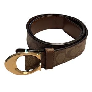 Authentic Coach Signature Buckle Belt Women’s